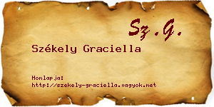 Székely Graciella névjegykártya